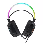 Wozinsky WSG-1118 Vezetékes Gaming Fejhallgató Mikrofonnal és RGB Háttérvilágítással - Fekete