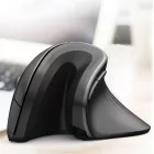 Wozinsky WWM-1076 Vezeték Nélküli Vertikális Ergonómikus Egér - 3600 DPI - Fekete