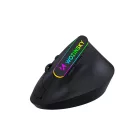 Wozinsky WMG-1164 Vezeték Nélküli Vertikális Ergonómikus Gaming Egér - 3600 DPI + RGB - Fekete