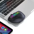 Wozinsky WMG-1164 Vezeték Nélküli Vertikális Ergonómikus Gaming Egér - 3600 DPI + RGB - Fekete