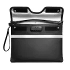 OTN-38 Tűzálló RFID Blokkoló Táska Kombinációs Zárral - 37.5x29.5cm - Fekete