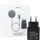 Samsung Wireless Qi2 Töltő 25W + Hálózati Adapter 45W - Szürke