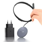 Samsung Wireless Qi2 Töltő 25W + Hálózati Adapter 45W - Szürke
