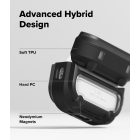 AirPods Pro 3 Tok - Ringke UX Magnetic - Átlátszó-Fekete