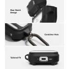 AirPods Pro 3 Tok - Ringke UX Magnetic - Átlátszó-Fekete