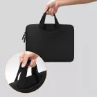 Wozinsky WNT-11B 10-11" Laptop Táska Behúzható Neoprén Fogantyúval - Fekete