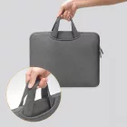 Wozinsky WNT-13G 13-14" Laptop Táska Behúzható Neoprén Fogantyúval - Szürke