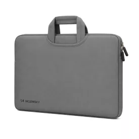   Wozinsky WNT-15G 15.6" Laptop Táska Behúzható Neoprén Fogantyúval - Szürke