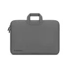 Wozinsky WNT-17G 17.3" Laptop Táska Behúzható Neoprén Fogantyúval - Szürke