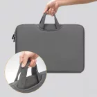 Wozinsky WNT-17G 17.3" Laptop Táska Behúzható Neoprén Fogantyúval - Szürke
