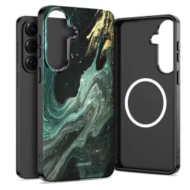   Samsung Galaxy S26 Tok - Tech-Protect Lamano MagSafe - Verde Aura