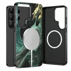 Samsung Galaxy S26 Ultra Tok - Tech-Protect Lamano MagSafe - Verde Aura