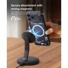 Spigen Essential Vezeték Nélküli MagSafe Töltő 15W - Fekete