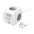 Wozinsky Power Cube 4000W - 4xAC 2xUSB-A 1xUSB-C - 1.8m - Fehér