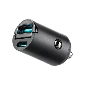 Joyroom JR-CCN18 Autós Töltő 65W - USB-A + USB-C - Fekete