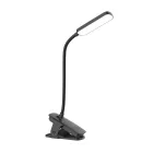Wozinsky Mini LED Olvasólámpa Csipesszel és USB-C Kábellel 80 cm - Fekete