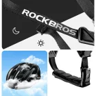 Rockbros LK-69 Kerékpáros Sisak 58-62 cm - Fekete