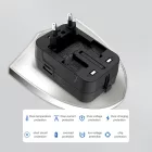 Tech-Protect TA300 EU / UK / AU Utazó Adapter - Fekete