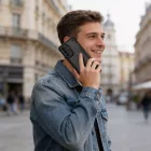 Samsung Galaxy A37 5G Tok - Tech-Protect Rugged Shield - Áttetsző-Fekete