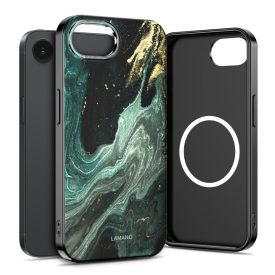   iPhone 16e / 17e Tok - Tech-Protect Lamano MagSafe - Verde Aura