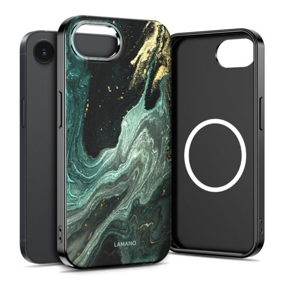 iPhone 16e / 17e Tok - Tech-Protect Lamano MagSafe - Verde Aura
