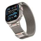 Apple Watch (44/45/46/49mm) Óraszíj - Tech-Protect Milano Vanguard - Titán
