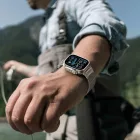 Apple Watch (44/45/46/49mm) Óraszíj - Tech-Protect Milano Vanguard - Titán