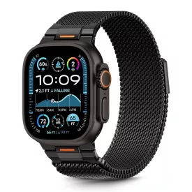   Apple Watch (44/45/46/49mm) Óraszíj - Tech-Protect Milano Vanguard - Fekete