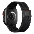 Apple Watch (44/45/46/49mm) Óraszíj - Tech-Protect Milano Vanguard - Fekete