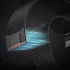 Apple Watch (44/45/46/49mm) Óraszíj - Tech-Protect Milano Vanguard - Fekete