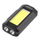 Wozinsky Újratölthető Munkalámpa - 1500 lm IPX6 - Powerbank Funkcióval - Szürke