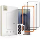 Samsung Galaxy S26 Ultra Kijelzővédő és Lencsevédő Készlet - Tech-Protect Easy Set+ - Fekete