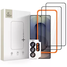   Samsung Galaxy S26 Ultra Kijelzővédő és Lencsevédő Készlet - Tech-Protect Easy Set+ - Fekete