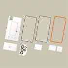 Samsung Galaxy S26 Ultra Kijelzővédő és Lencsevédő Készlet - Tech-Protect Easy Set+ - Fekete