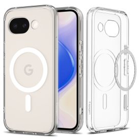   Google Pixel 10A Tok - Spigen Ultra Hybrid MagFit - Átlátszó-Fehér