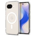 Google Pixel 10A Tok - Spigen Ultra Hybrid MagFit - Átlátszó-Fehér