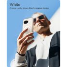 Google Pixel 10A Tok - Spigen Ultra Hybrid MagFit - Átlátszó-Fehér