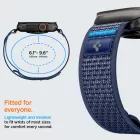 Apple Watch (44/45/46/49mm) Óraszíj - Spigen Athlex Air 2 - Kék