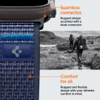 Apple Watch (44/45/46/49mm) Óraszíj - Spigen Athlex Air 2 - Kék