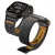 Apple Watch (44/45/46/49mm) Óraszíj - Spigen Athlex Air 2 - Fekete-Narancs