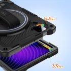 Xiaomi Pad 7 / 7 Pro / 8 / 8 Pro 11.2" Tok - Tech-Protect Solid Case - Fekete