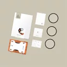 Xiaomi Watch 5 Kijelzővédő Fólia - Tech-Protect Easy Set Flex+ Hybrid Glass - Fekete x 3 db