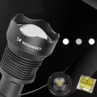 Wozinsky Újratölthető Elemlámpa 20W CREE - 2000lm IP65 - Fekete