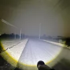 Wozinsky Újratölthető Elemlámpa 20W CREE - 2000lm IP65 - Fekete