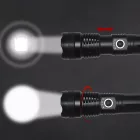 Wozinsky Újratölthető Elemlámpa 15W CREE - 1500lm IP65 - Fekete