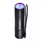Wozinsky UV Elemlámpa - 3xAAA IP65 - Fekete