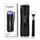 Wozinsky UV Elemlámpa - 3xAAA IP65 - Fekete