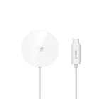 Tech-Protect A50 QI2.2 / MagSafe Töltő 25W - Fehér