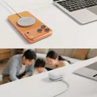 Tech-Protect A50 QI2.2 / MagSafe Töltő 25W - Fehér