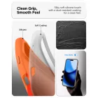 iPhone 17 Pro Tok - Spigen Silicone Fit MagFit - Narancs